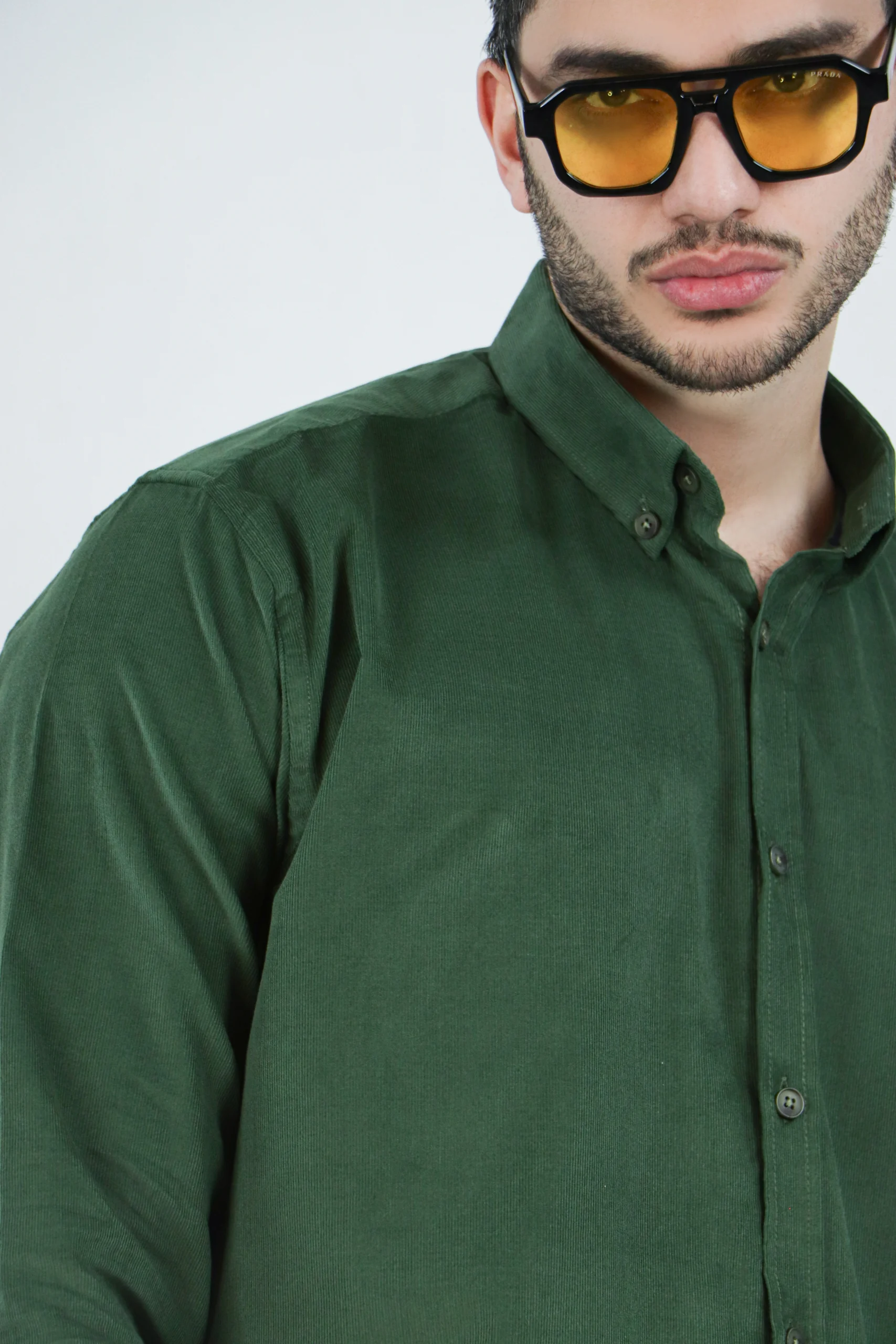 پیراهن مخمل کبریتی - Image 5