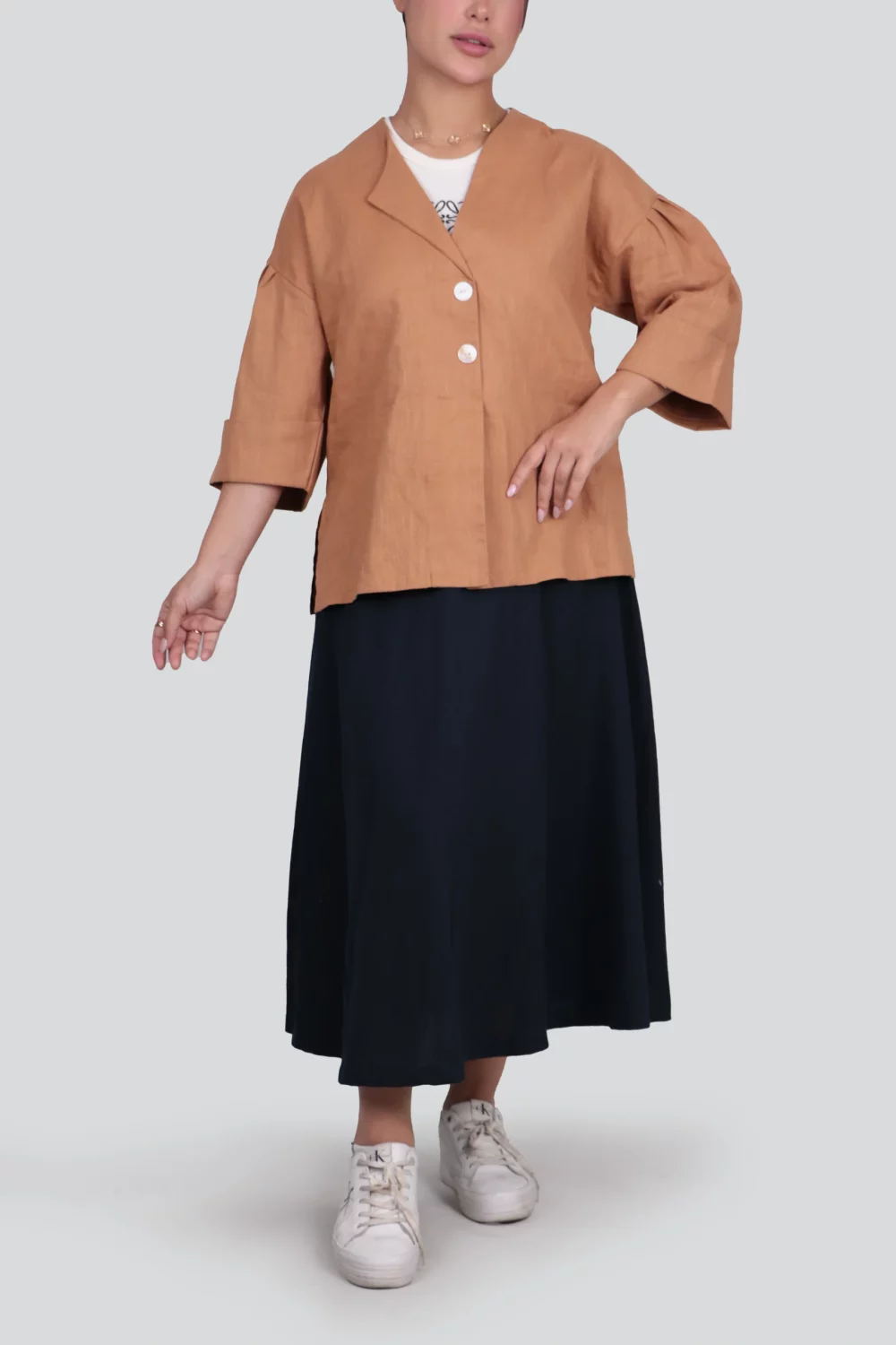 شومیز دو دگمه - Image 11